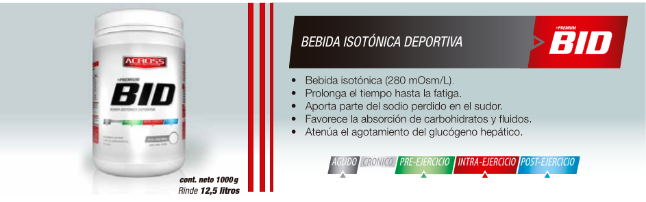 bebida isotonica deportiva